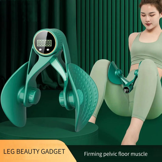 Multi-Functional Training Beauty Leg Device Pelvic Floor Muscle Trainer Postpartum Repair Leg Clamps Can Be Counted Trainer of Leg Clamps